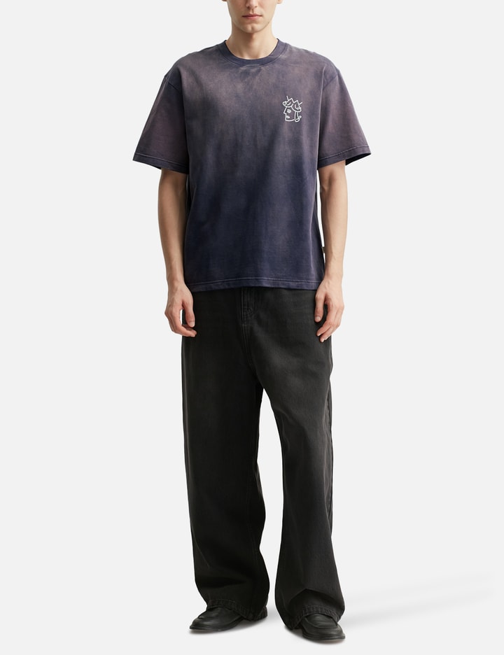 Sun Faded Queenhead Logo Short Sleeve T-shirt