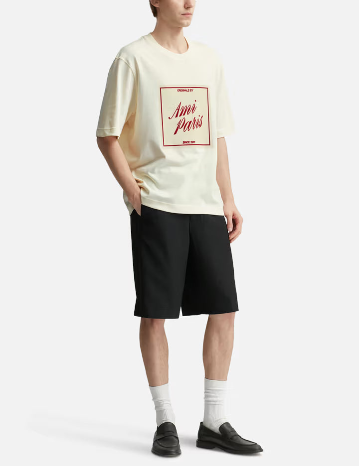 Ami Paris Heritage Print T-Shirt