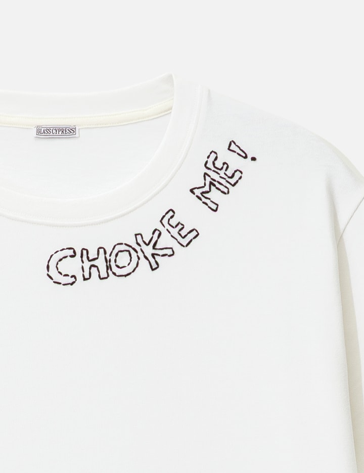 White Choke Me T-shirt