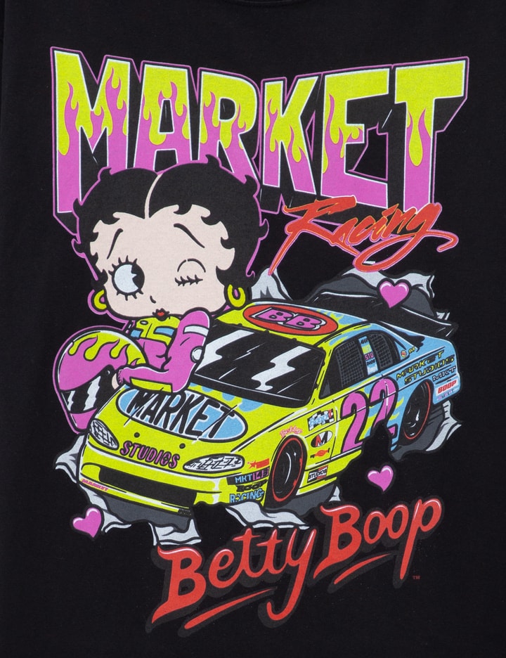 Betty Boop Racing T-shirt