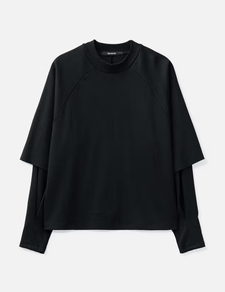 Raglan Layered Long Sleeve T-Shirt