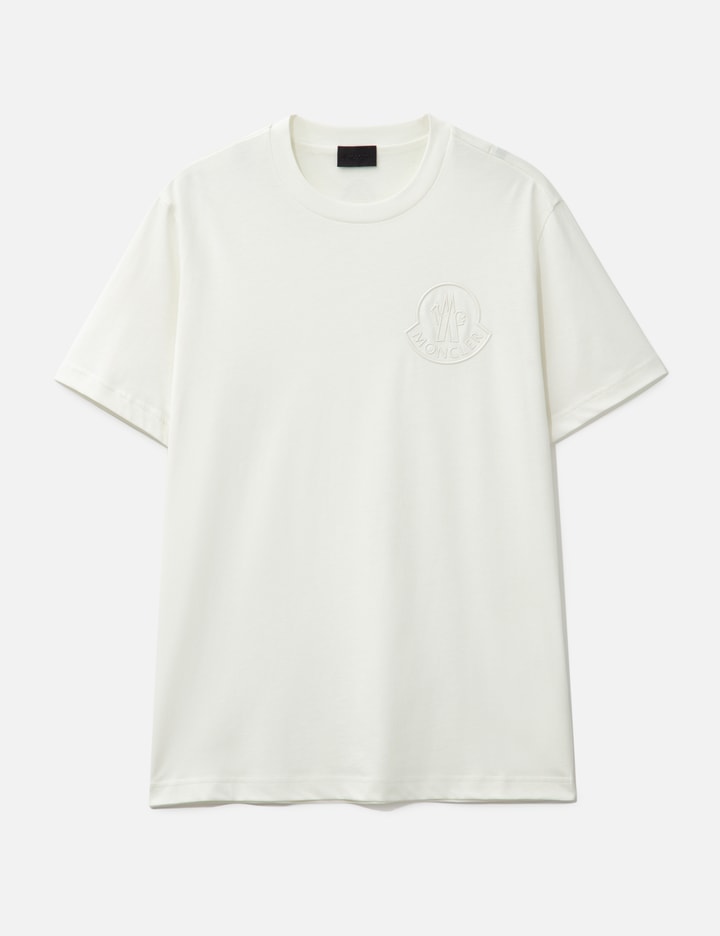 Three-Dimensional Logo Cotton T-Shirt