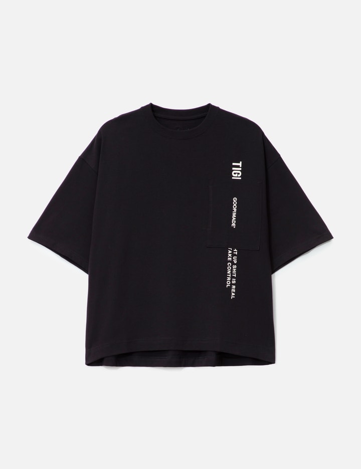 GOOPiMADE x TIGHTBOOTH “GTB-05T” Digital Amphitheatre Pocket T-shirt