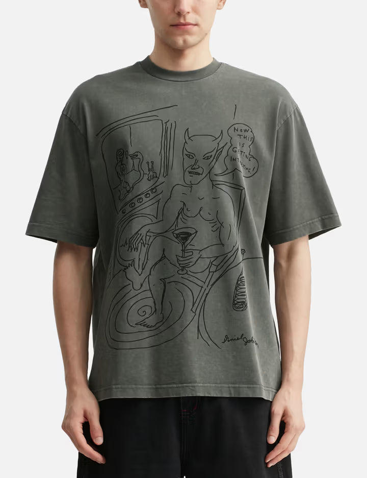 Butter Goods X Daniel Johnston Satan T-Shirt