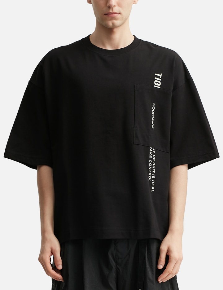 GOOPiMADE x TIGHTBOOTH “GTB-05T” Digital Amphitheatre Pocket T-shirt