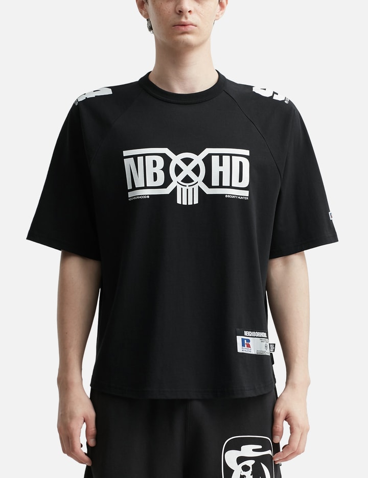 NH x BOUNTY HUNTER x Russell Athletics . Crewneck Short Sleeve