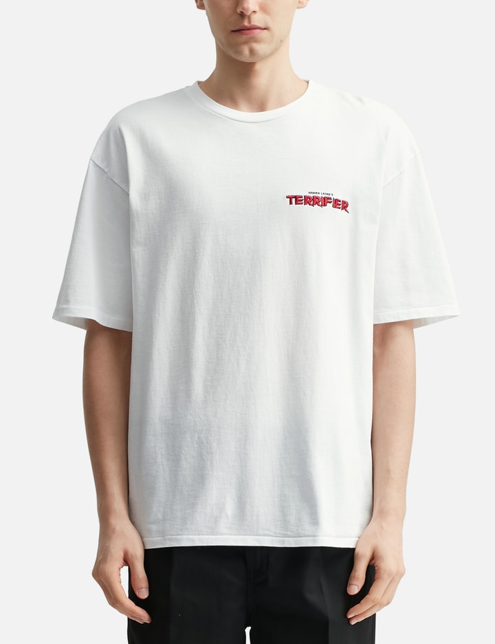 Terrifier / Washed Heavy Weight Crew Neck T-shirt ( Type-4 )