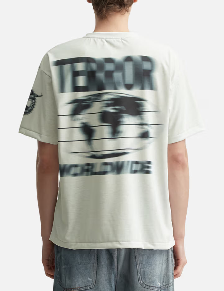 Trompe L'Oeil Blurry T-Shirt