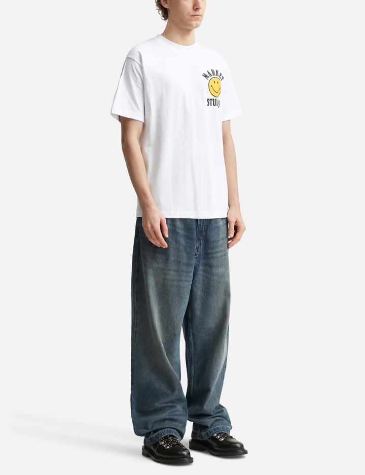 Market x Smiley Upside Down Lockup T-Shirt