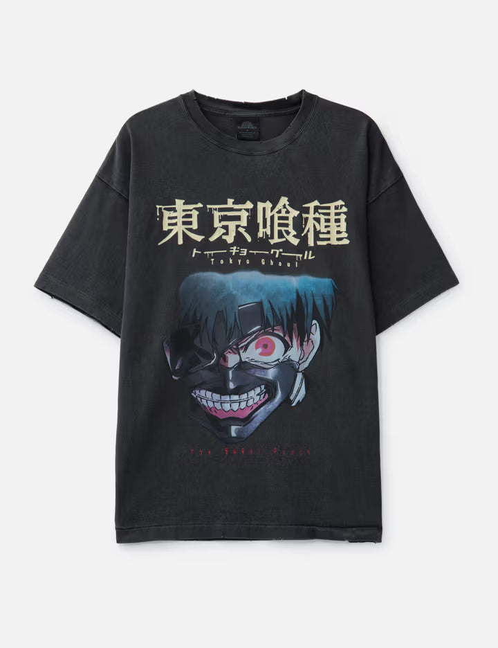 Tokyo Ghoul Short Sleeve T-Shirt (Kaneki Mask)