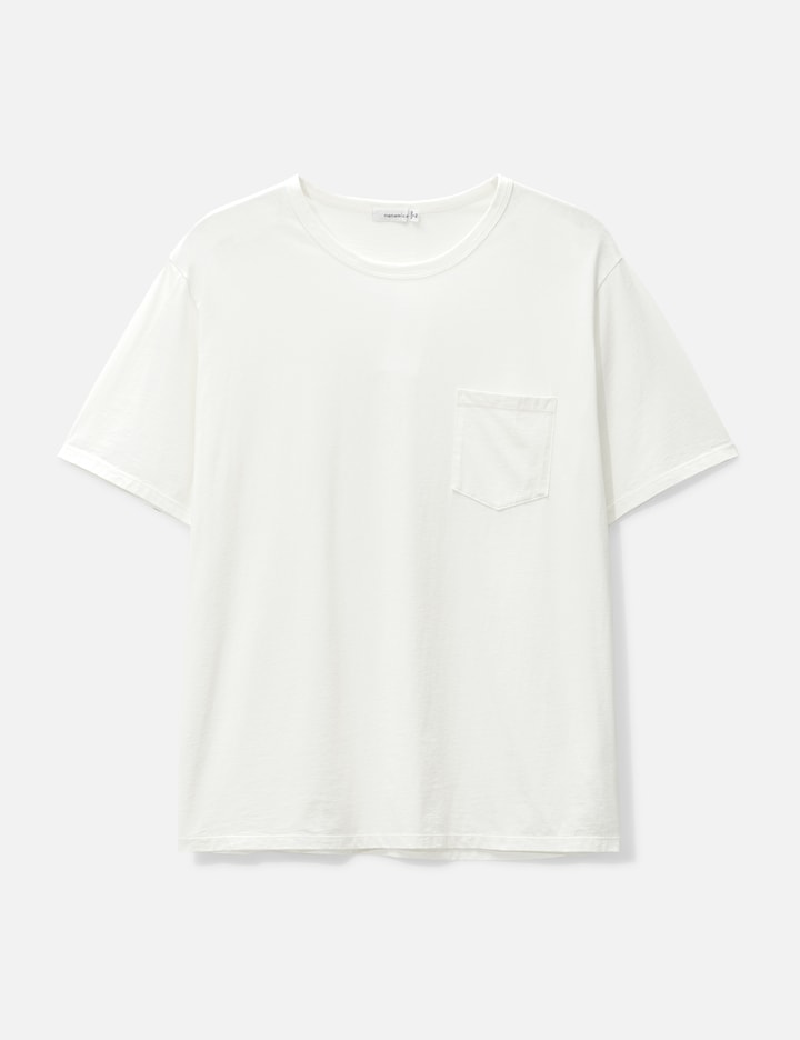 Cotton Silk Pocket T-shirt