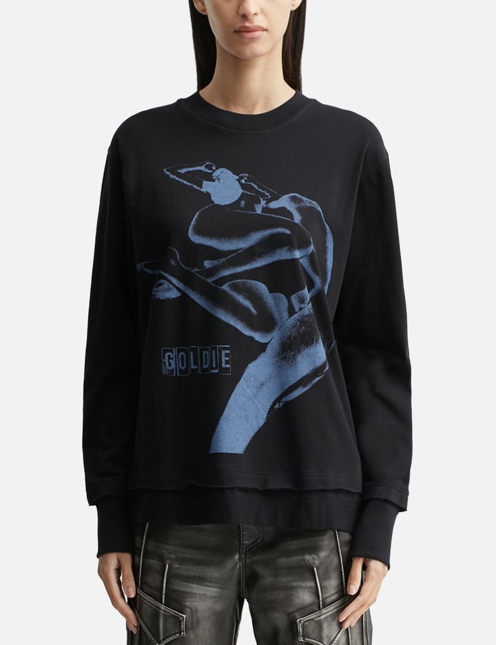 ‘IWIWS’ Black Long Sleeves