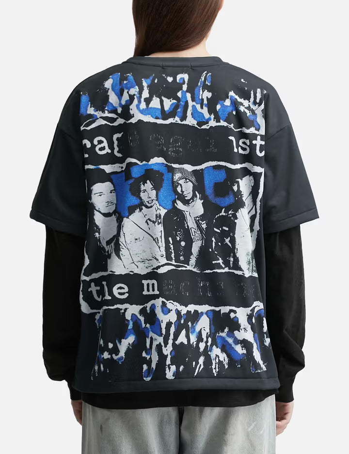 Trompe L'Oeil Scratch T-Shirt