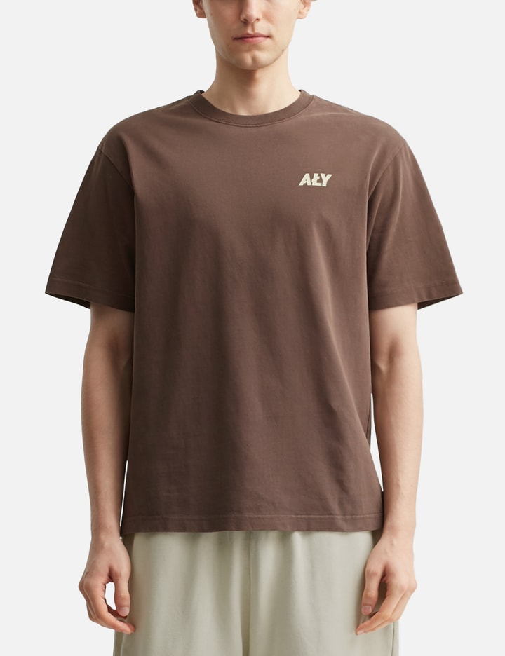 "Aly Logo Brown" T-shirt