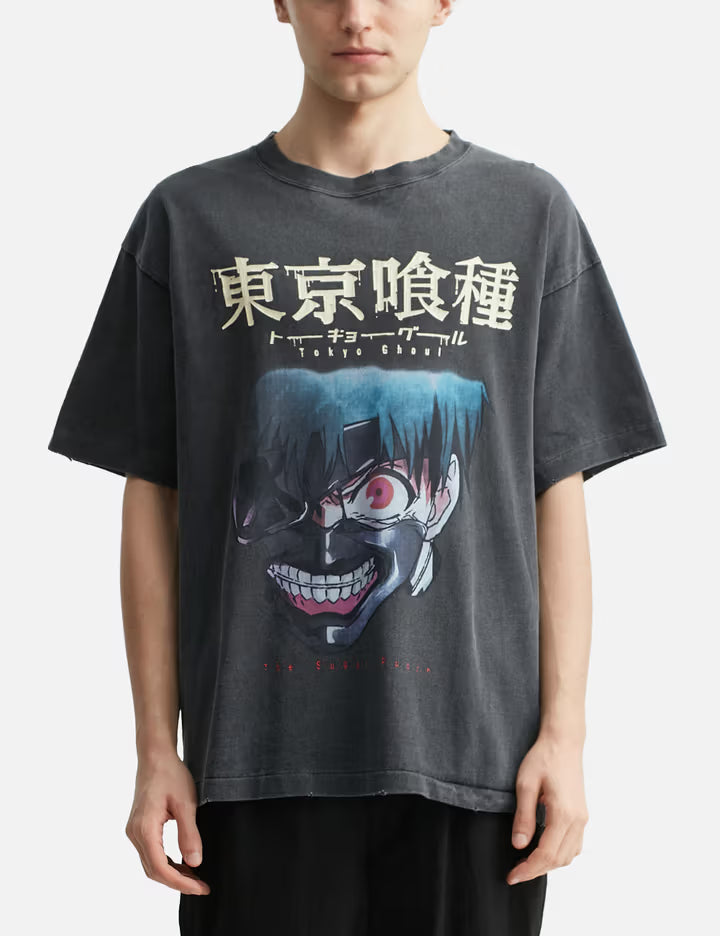 Tokyo Ghoul Short Sleeve T-Shirt (Kaneki Mask)