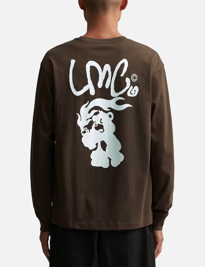Flame Bear Long Sleeve T-shirt