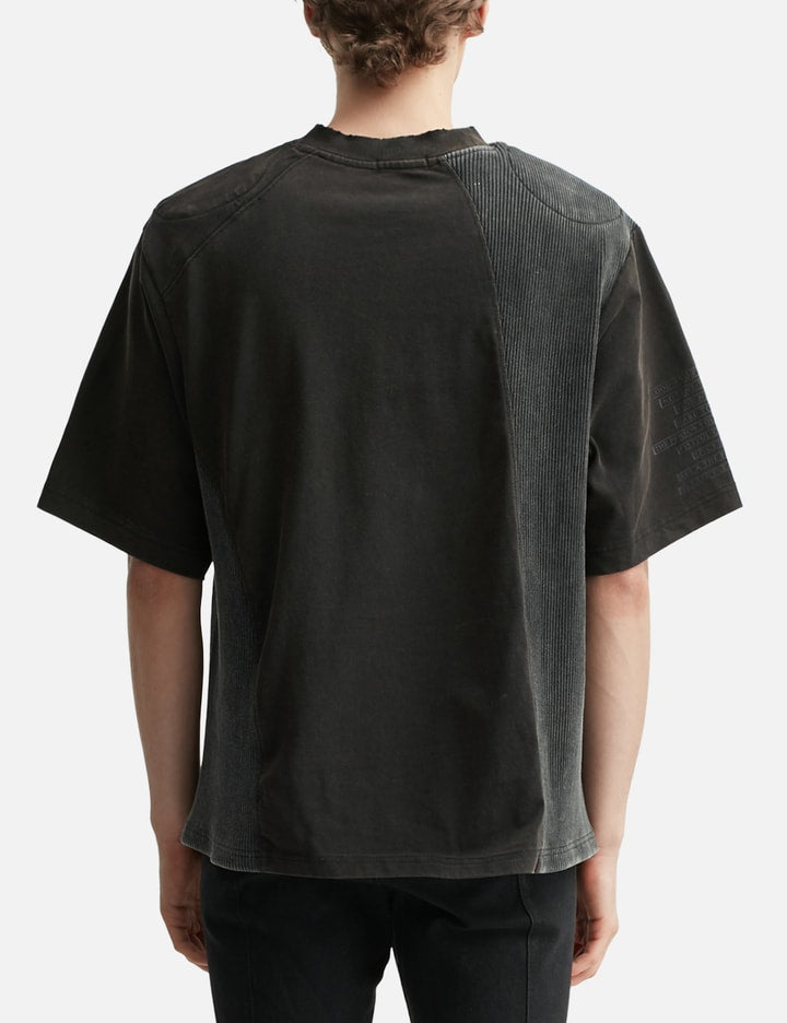 Paneled Padded Washed T-Shirt
