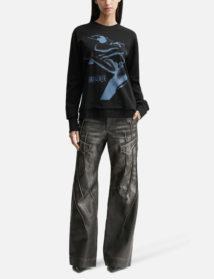 ‘IWIWS’ Black Long Sleeves