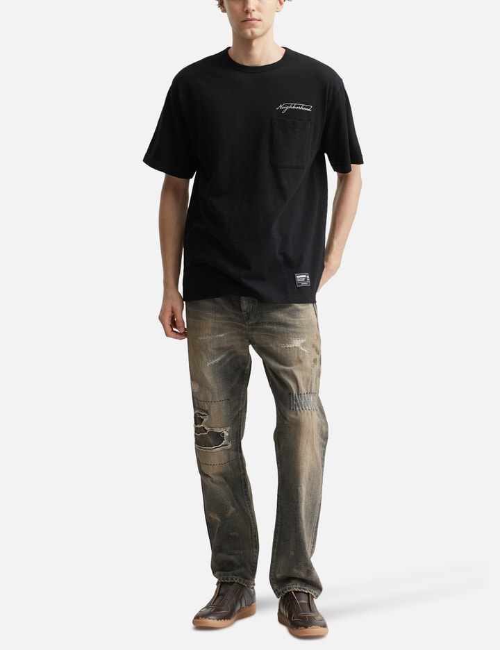 Heather Fabric Crewneck Short Sleeve