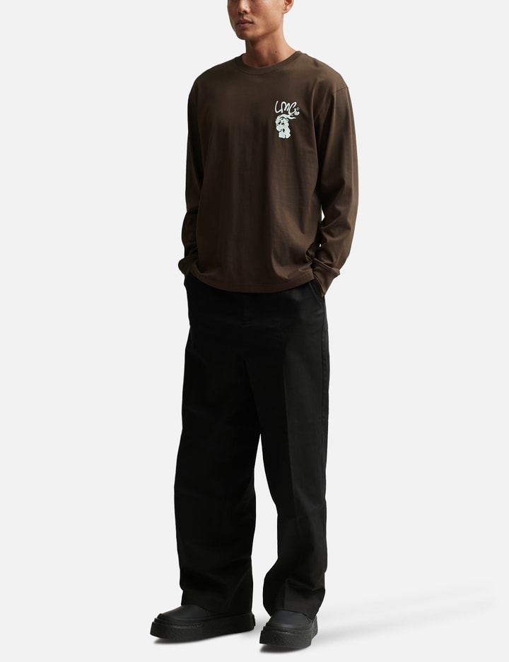 Flame Bear Long Sleeve T-shirt