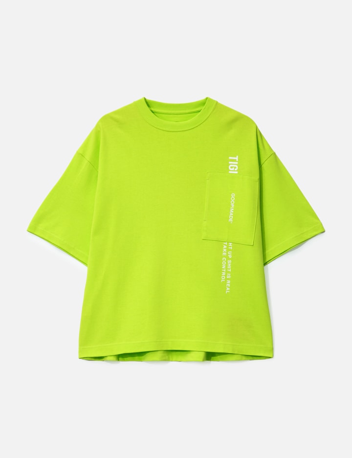 GOOPiMADE x TIGHTBOOTH “GTB-05T” Digital Amphitheatre Pocket T-shirt