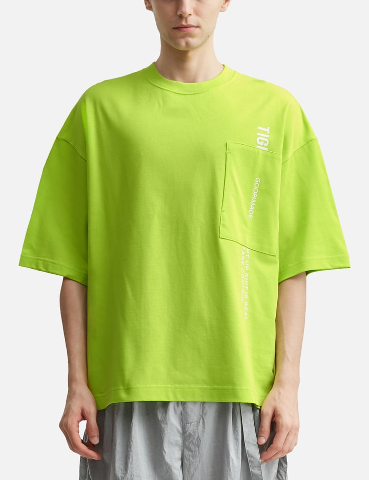 GOOPiMADE x TIGHTBOOTH “GTB-05T” Digital Amphitheatre Pocket T-shirt
