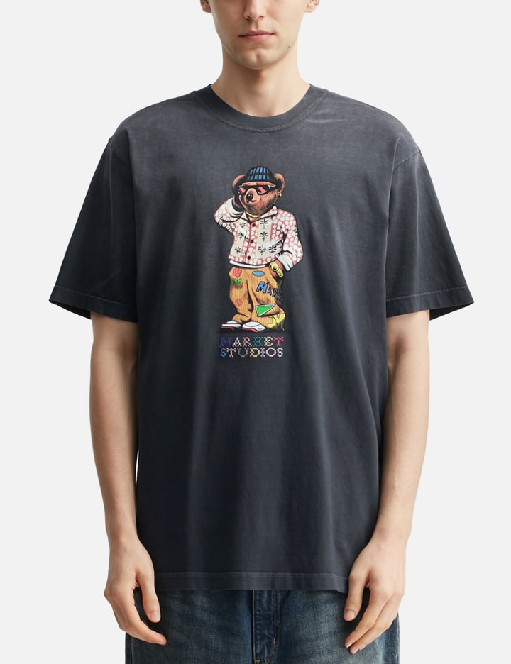 Folk Fitted Bear T-Shirt