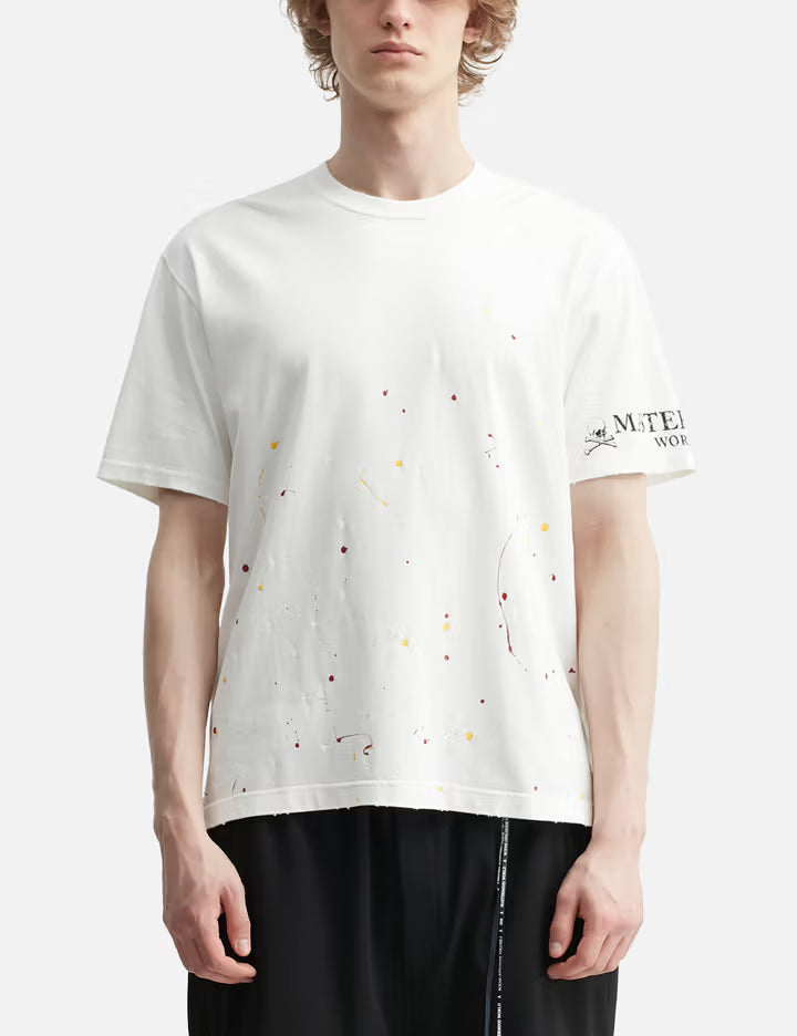 Distressed SS Tee