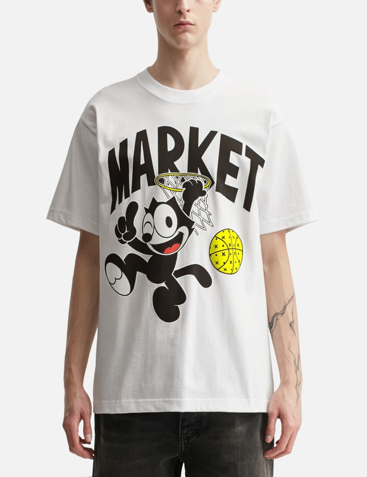 Market x Felix The Cat Dunking Tee Shirt