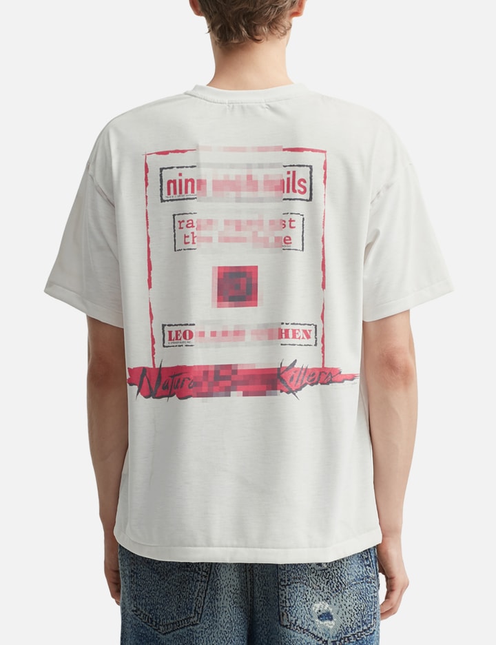Short Sleeve Trompe L'oeil Mosaic T-shirt