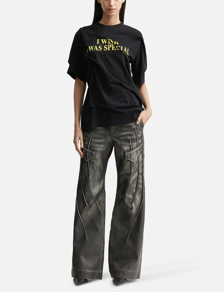 "IWIWS" Black T-Shirt