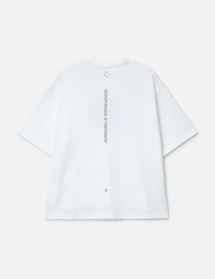 GOOPiMADE x TIGHTBOOTH “GTB-03T” Sand Riot Logo T-shirt
