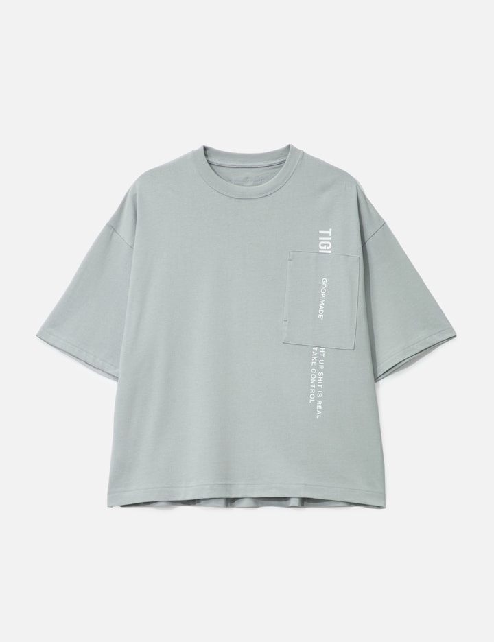 GOOPiMADE x TIGHTBOOTH “GTB-05T” Digital Amphitheatre Pocket T-shirt