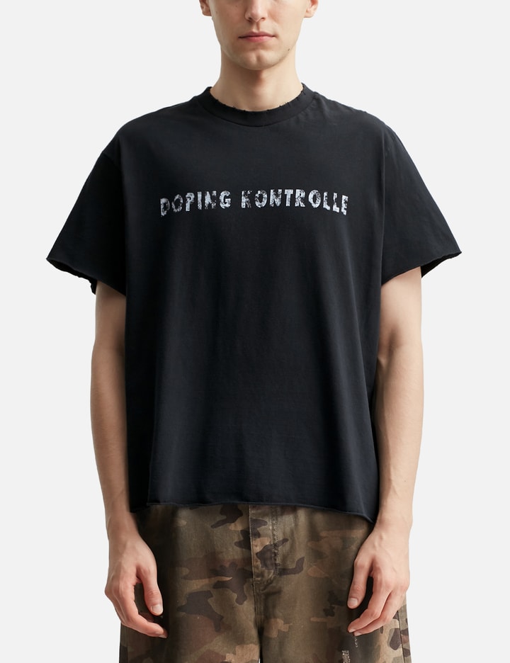 Dopping Kontrolle Raw Edge T-shirt