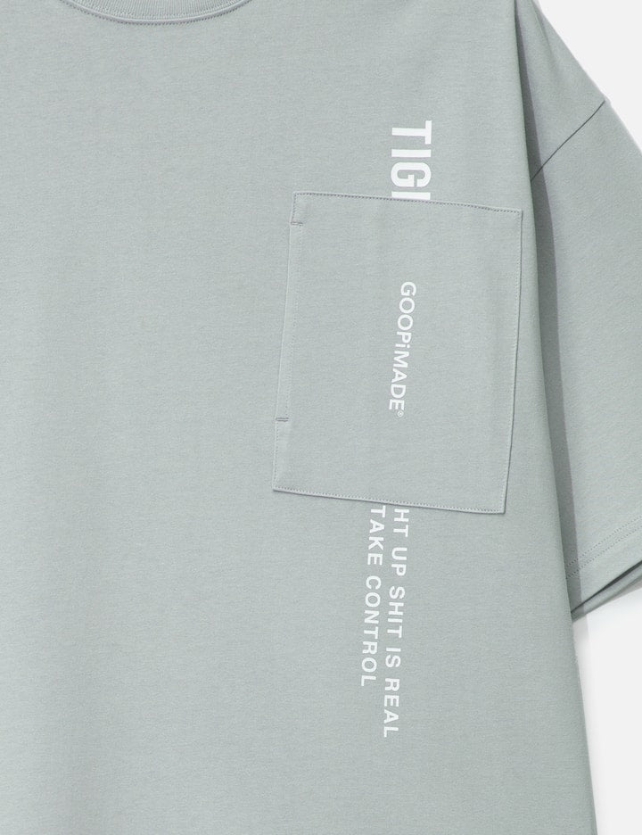 GOOPiMADE x TIGHTBOOTH “GTB-05T” Digital Amphitheatre Pocket T-shirt