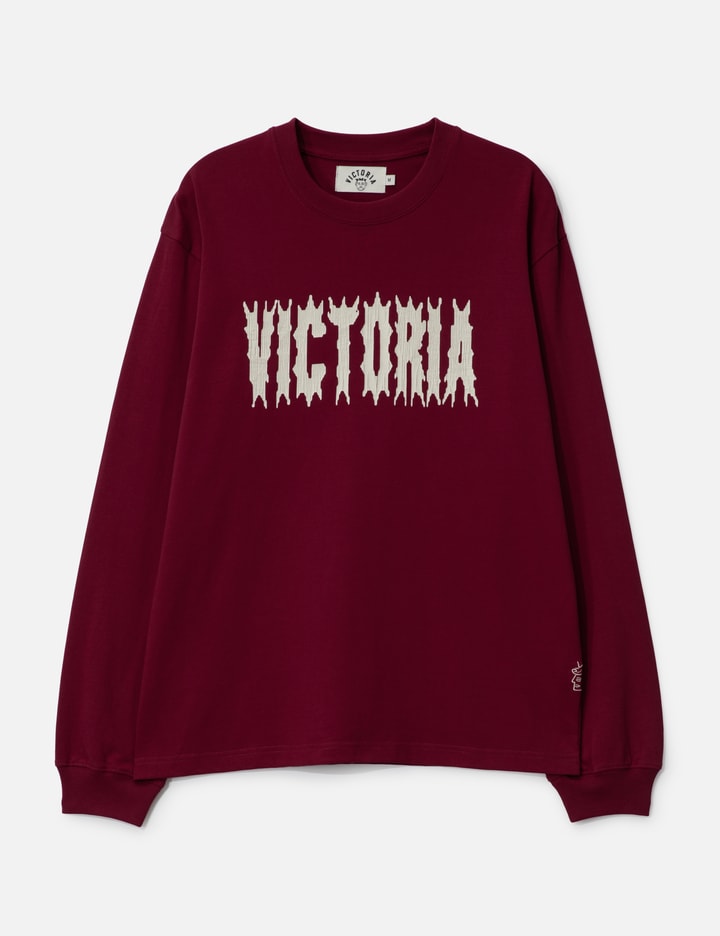 Spiky Script Long Sleeve T-shirt