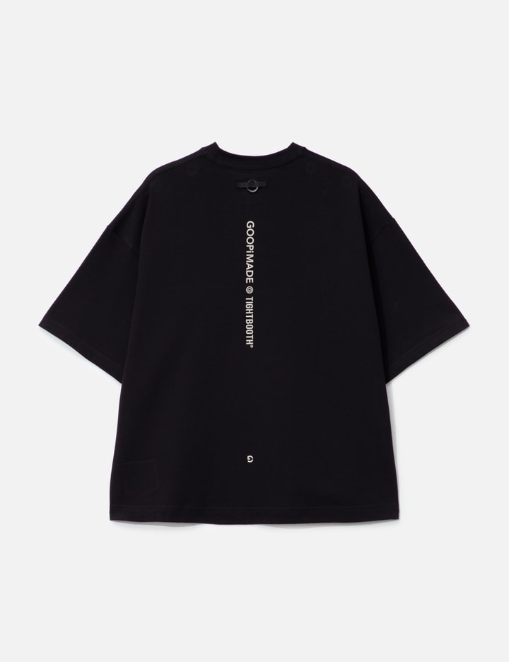 GOOPiMADE x TIGHTBOOTH “GTB-03T” Sand Riot Logo T-shirt