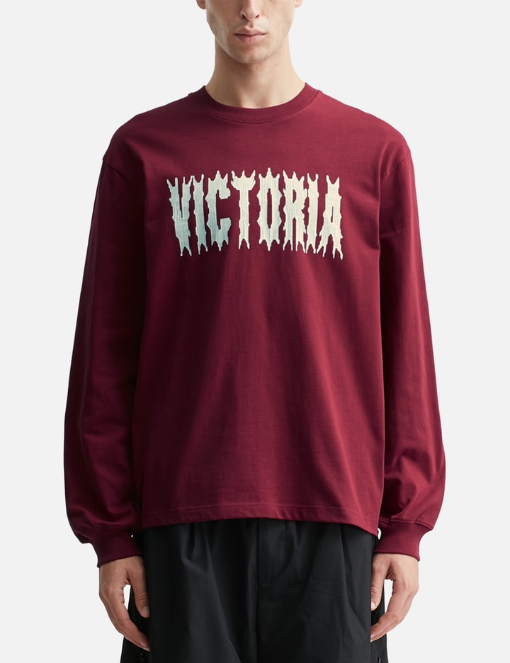 Spiky Script Long Sleeve T-shirt