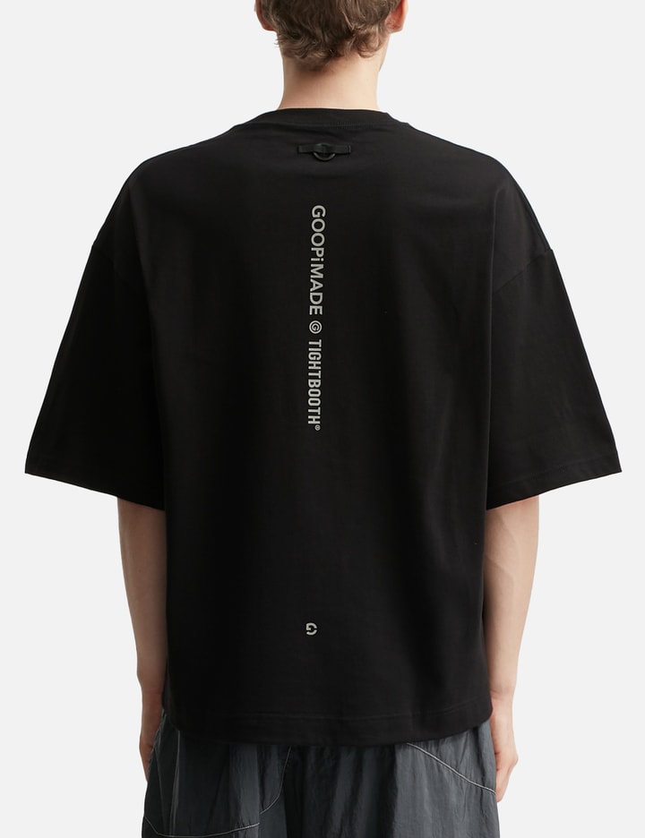 GOOPiMADE x TIGHTBOOTH “GTB-03T” Sand Riot Logo T-shirt