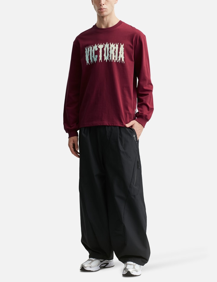 Spiky Script Long Sleeve T-shirt