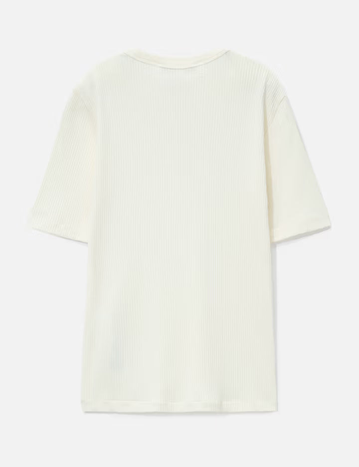 Baby Fox Ribbed Fitted T-Shirt