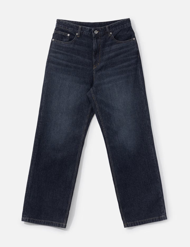 Twill Wash Brushed Jeans