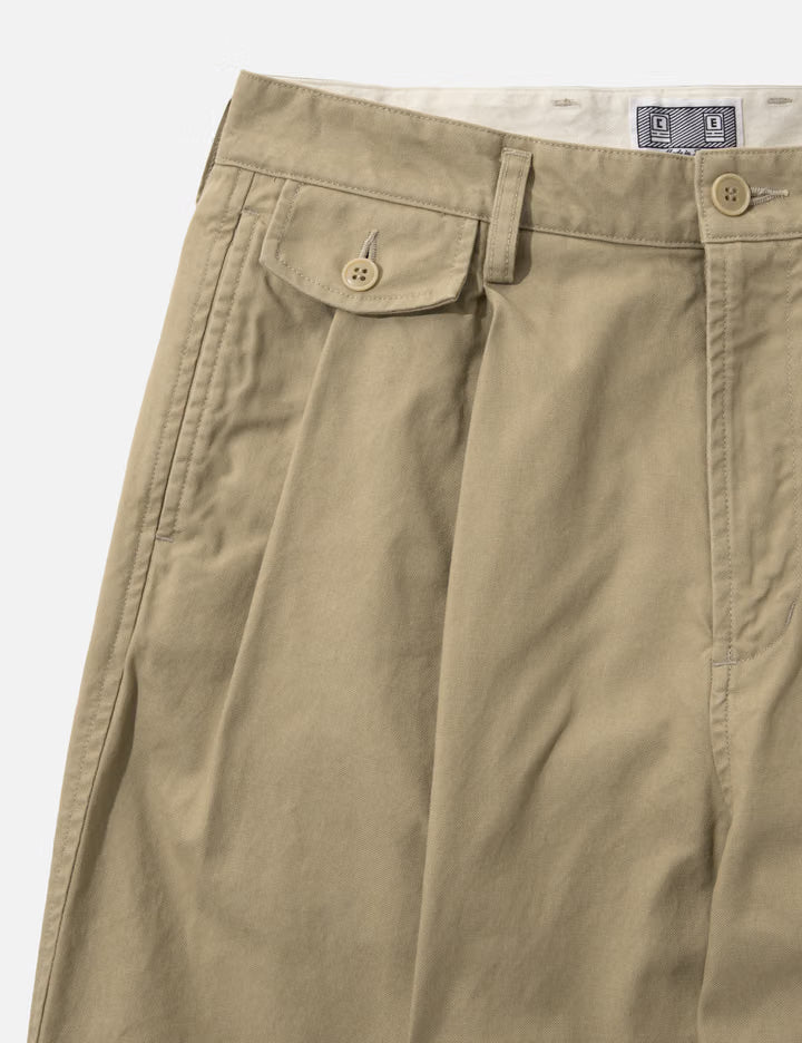 Two Tuck Duck Pants