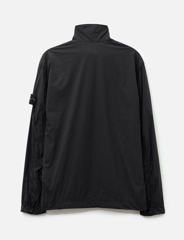 Ultralight Nylon Stretch-TC Zip-Up Overshirt
