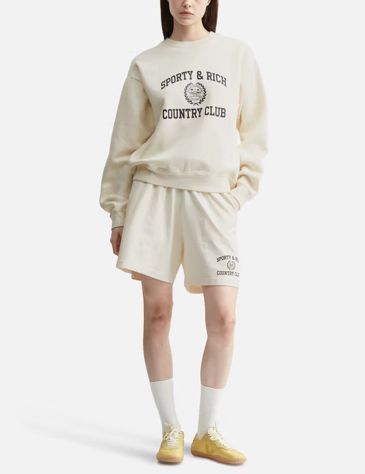 Varsity Crest Crewneck