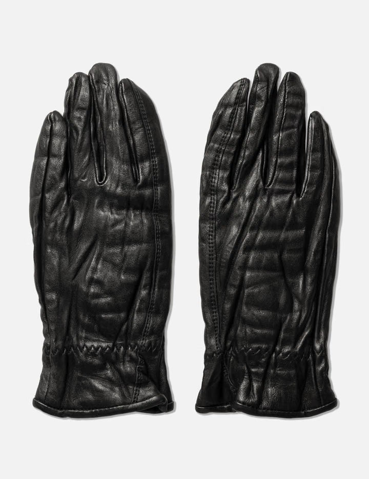 Vegetable Pleated Washed Gloves