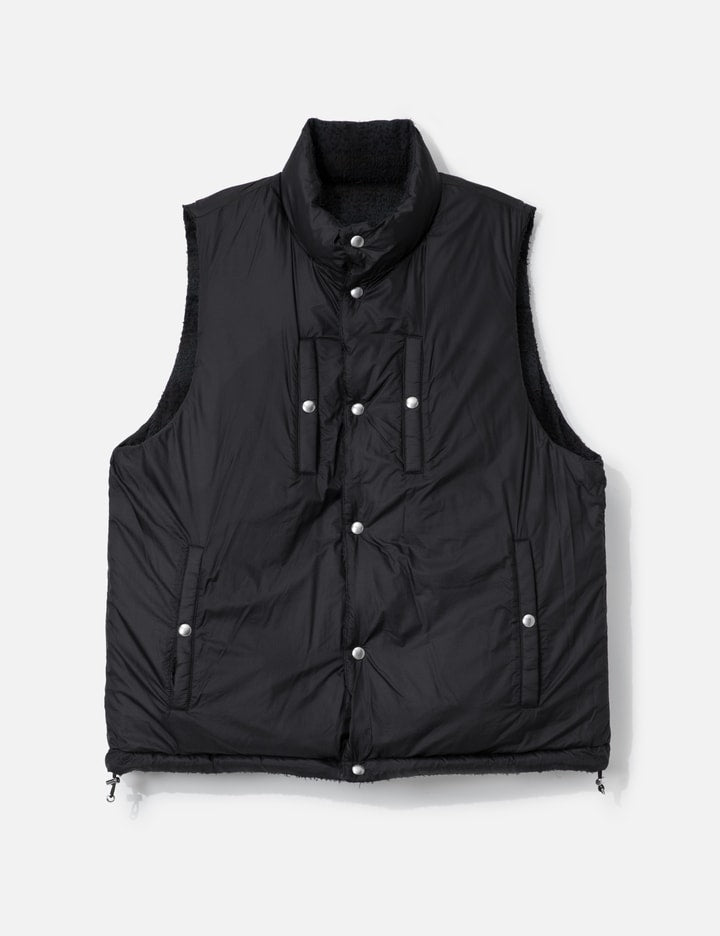 Plaid Puffer Reversivle Vest