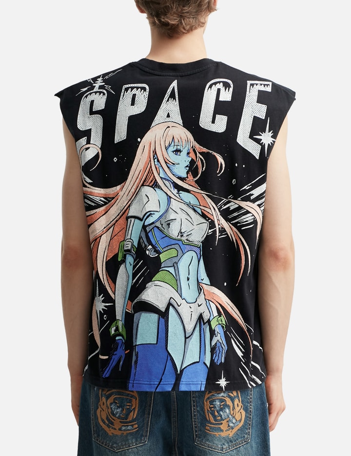 Space Sleeveless T-shirt