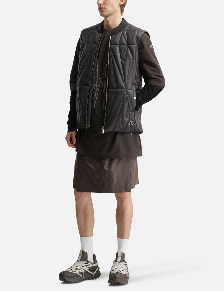 Moncler + Rick Owens Geocamo Flight Nappa Leather Gilet