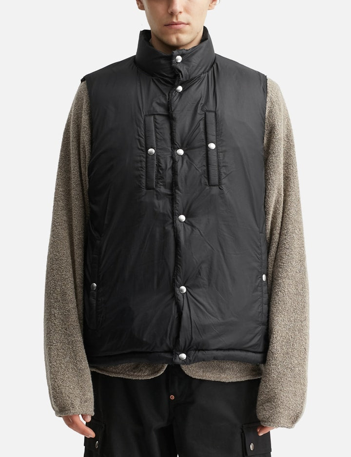 Plaid Puffer Reversivle Vest